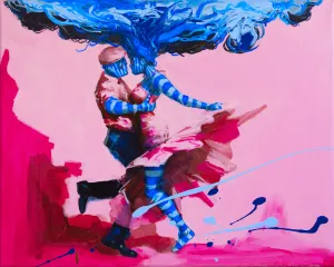 Baby Tango by Michael Grills, Acrylic on Canvas, 20 x 16 inches or 51cm x 41cm