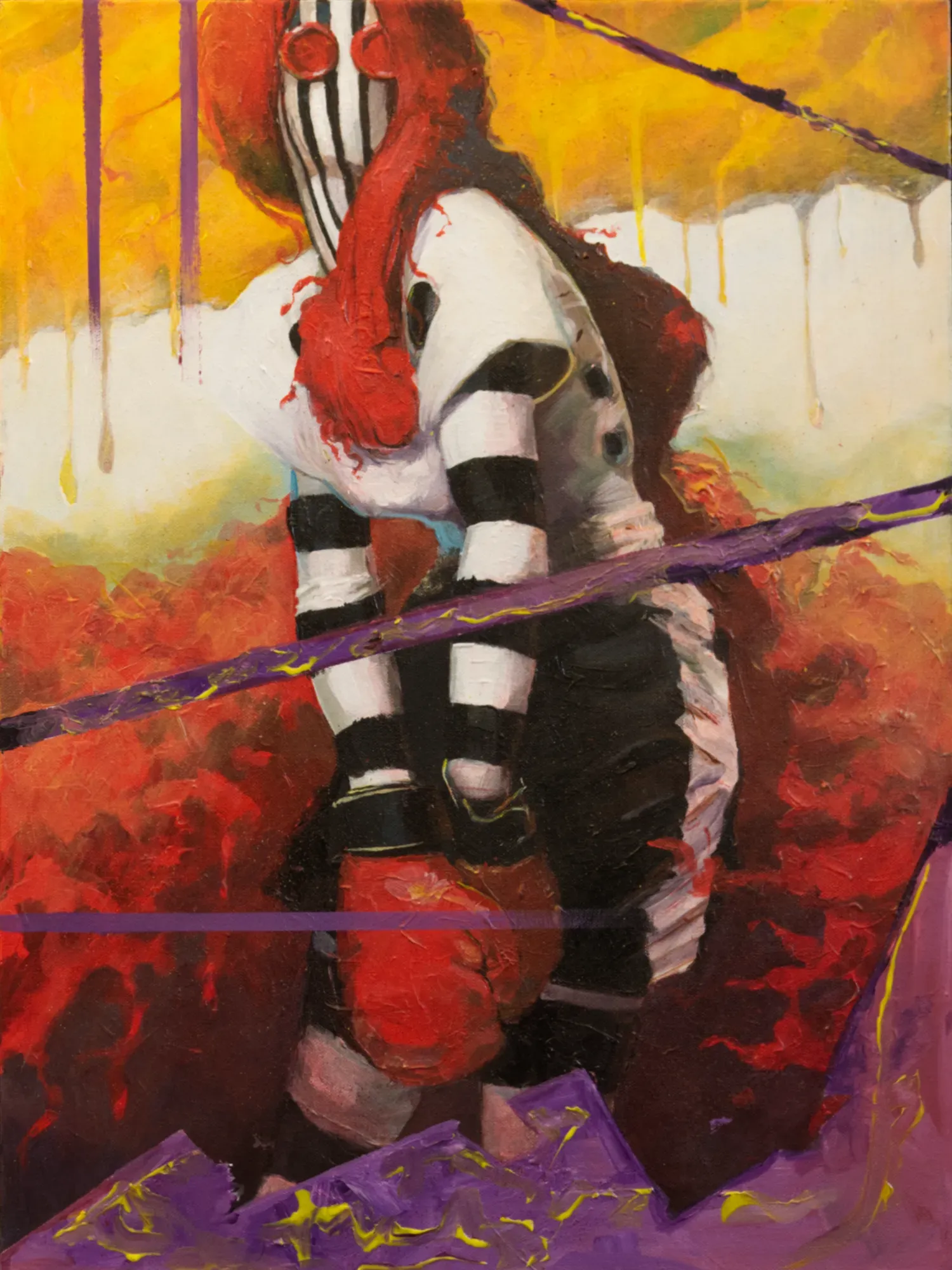 Cry Baby by Michael Grills, Acrylic on Canvas, 18 x 24 inches or 46cm x 61cm