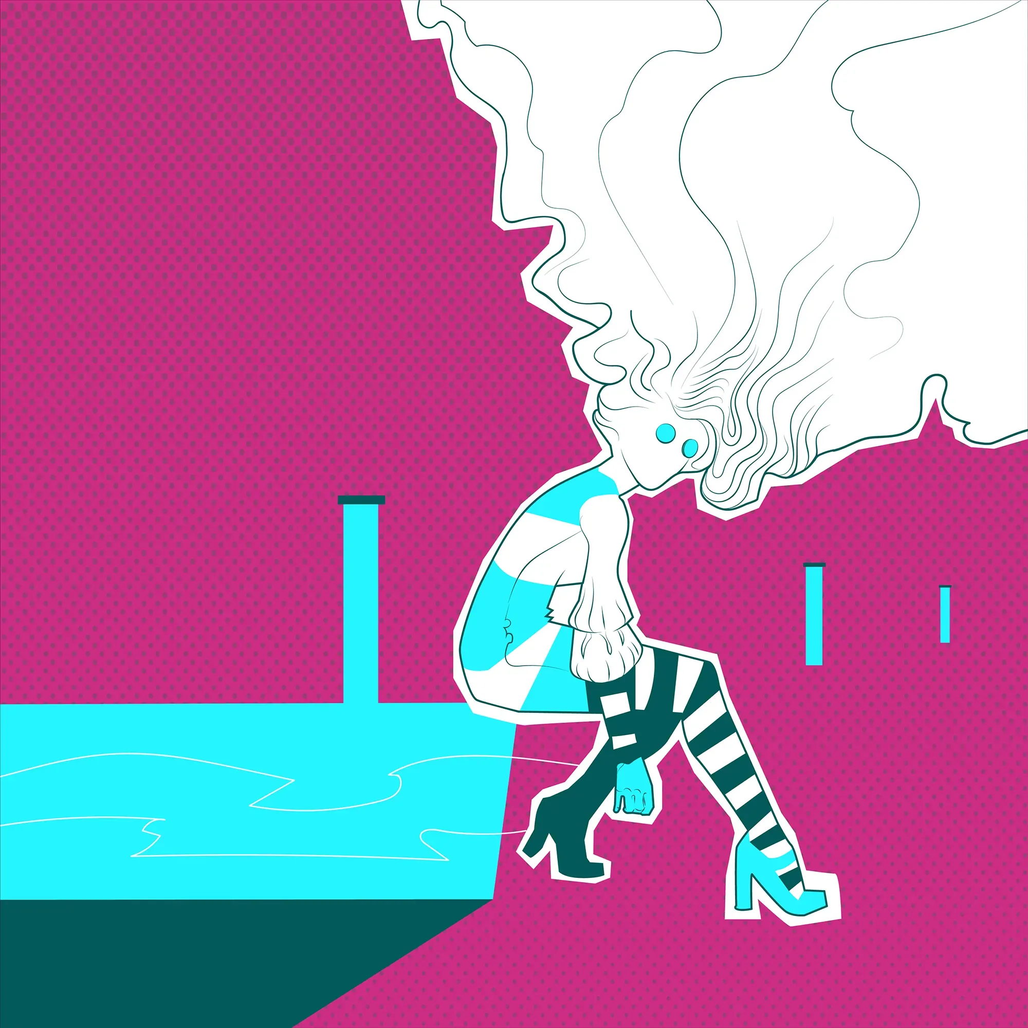 DigiWhim Remix 02 by Michael Grills, Digital, 12 x 12 inches or 30cm x 30cm