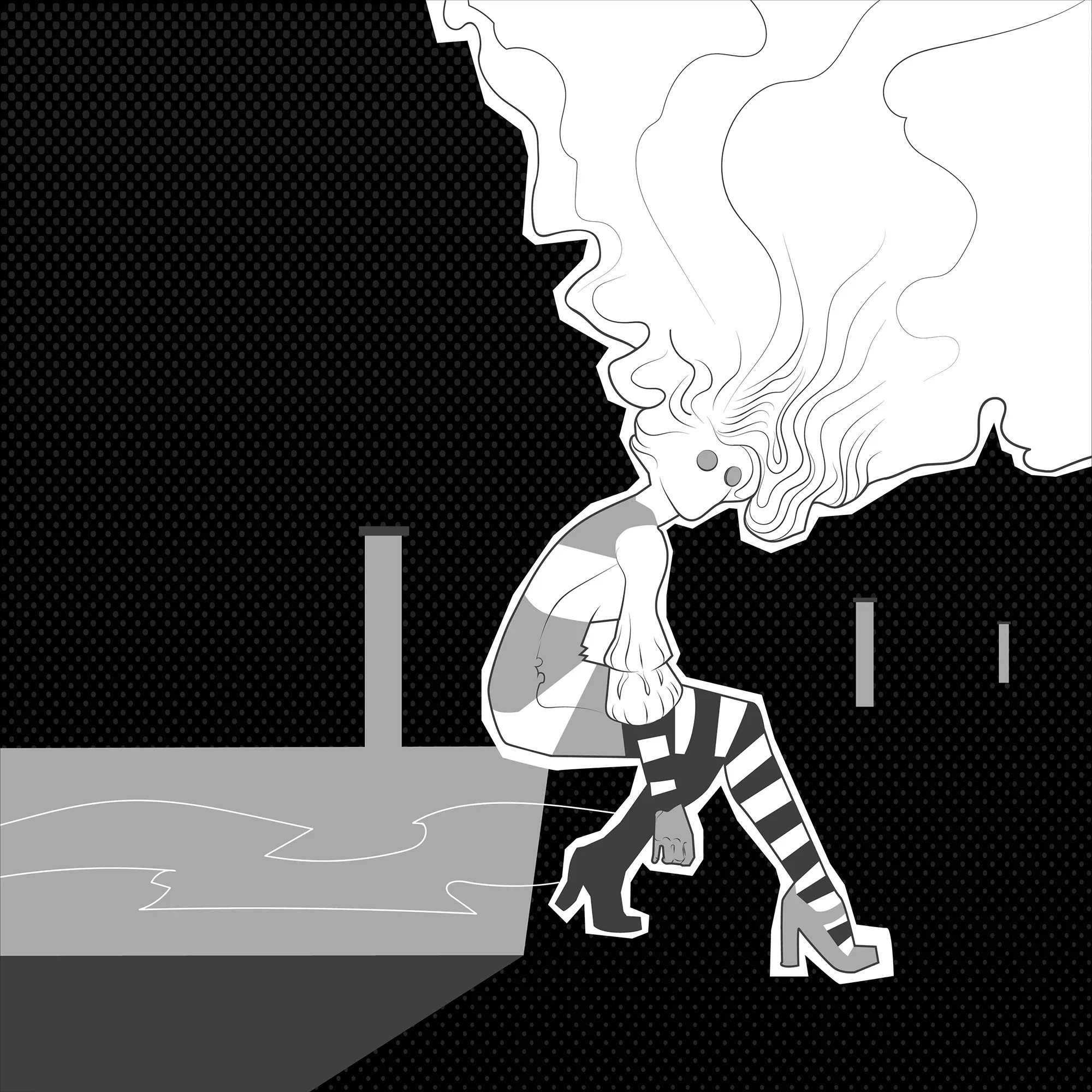 DigiWhim Remix 07 by Michael Grills, Digital, 12 x 12 inches or 30cm x 30cm