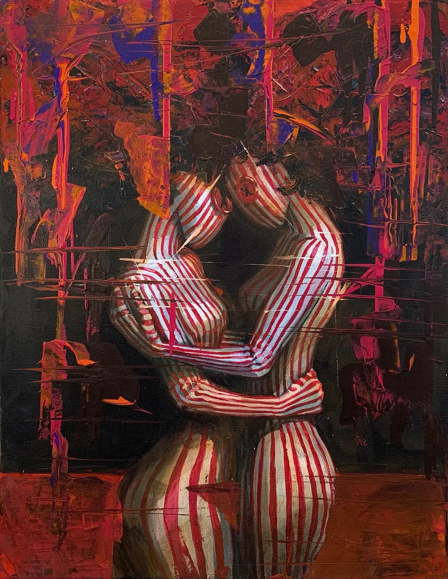 Discovery by Michael Grills, Acrylic on Canvas, 24 x 36 inches or 61cm x 91cm