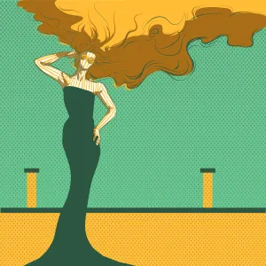 Diva Remix 02 remix by Michael Grills, Digital Print, 12x12 or 30cm x 30cm
