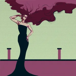 Diva Remix 06 remix by Michael Grills, Digital Print, 12x12 or 30cm x 30cm