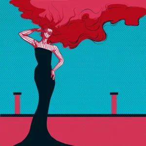 Diva Remix 07 remix by Michael Grills, Digital Print, 12x12 or 30cm x 30cm