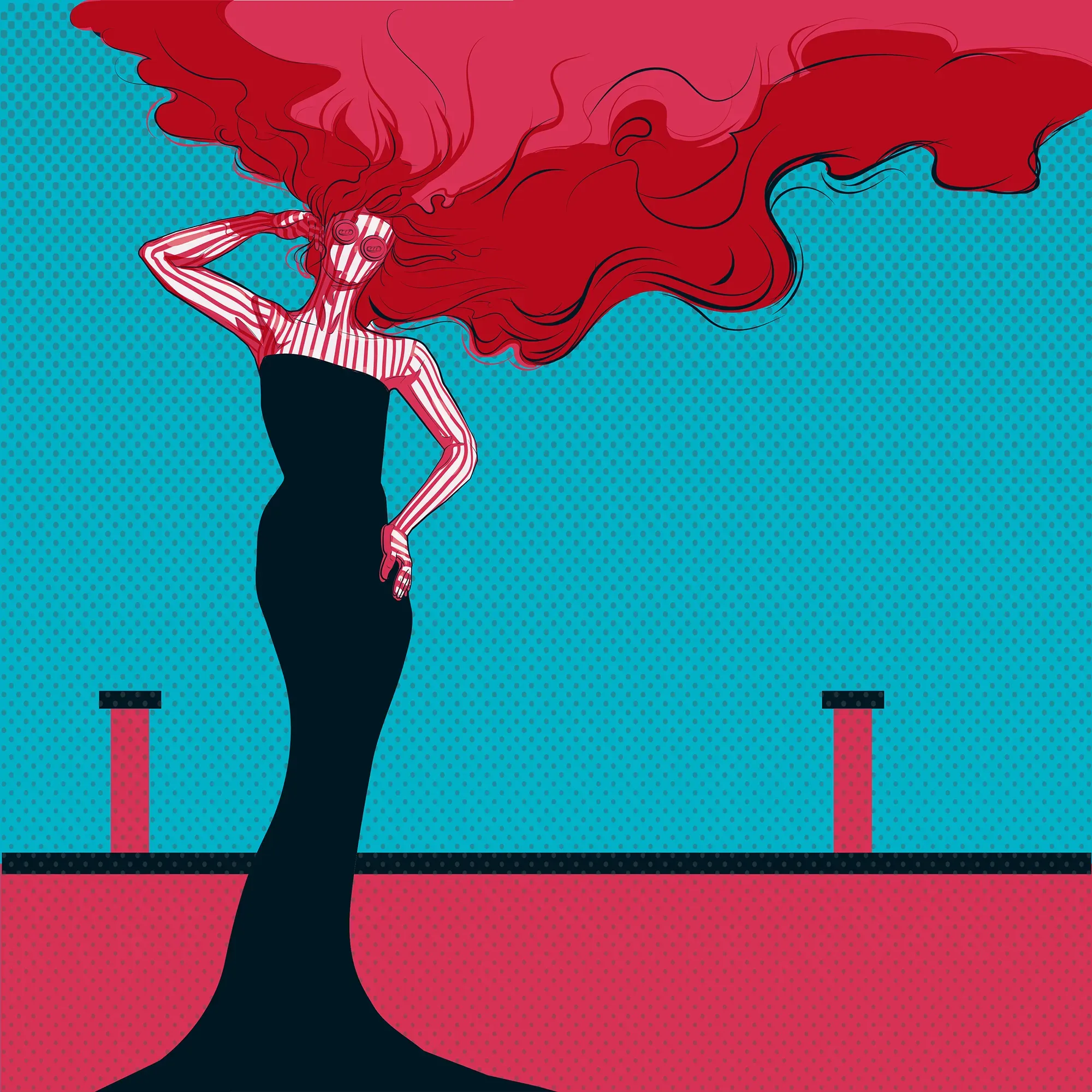 Diva Remix 07 by Michael Grills, Digital, 12 x 12 inches or 30cm x 30cm