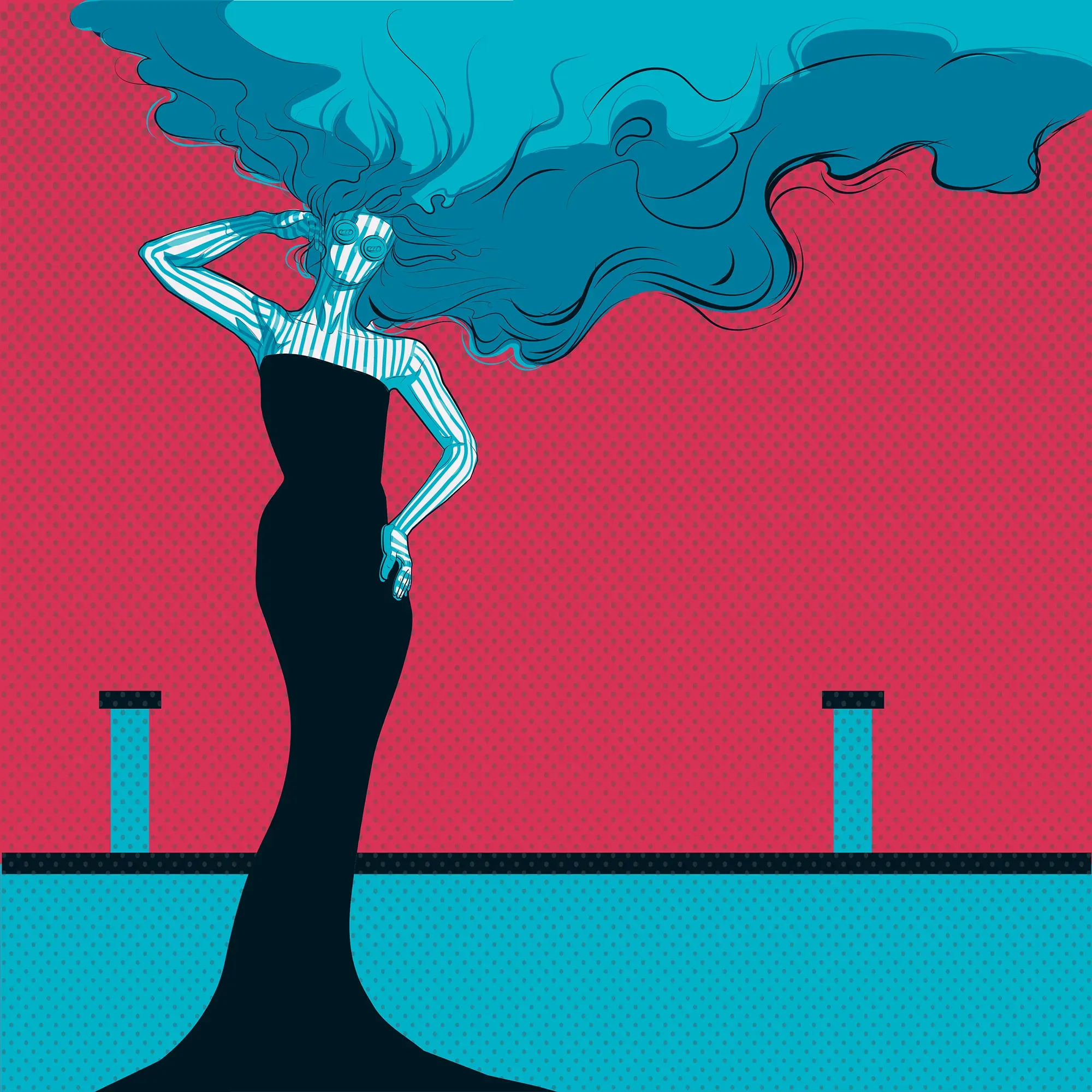 Diva Remix 09 by Michael Grills, Digital, 12 x 12 inches or 30cm x 30cm