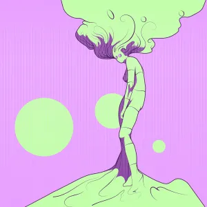 Goddess Remix 05 remix by Michael Grills, Digital Print, 12x12 or 30cm x 30cm