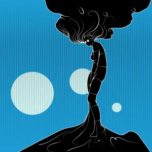 Goddess Remix 08 remix by Michael Grills, Digital Print, 12x12 or 30cm x 30cm