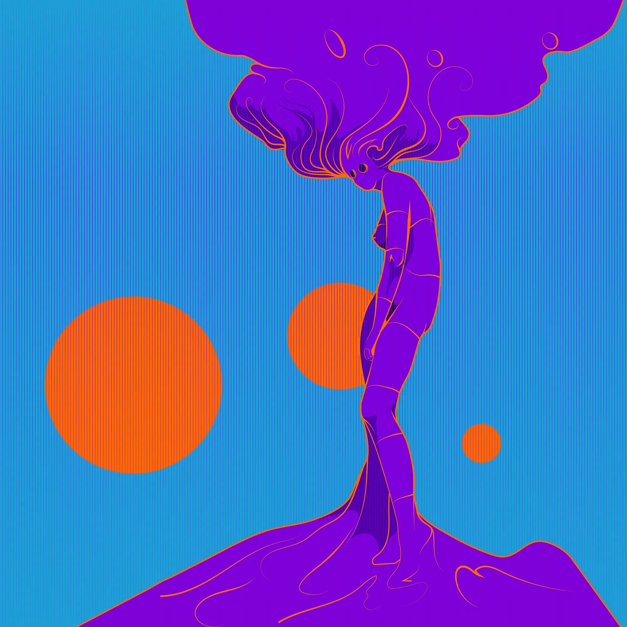 Goddess Remix 09 by Michael Grills, Digital, 12 x 12 inches or 30cm x 30cm