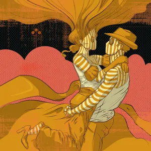 Lovers Remix 07 remix by Michael Grills, Digital Print, 12x12 or 30cm x 30cm
