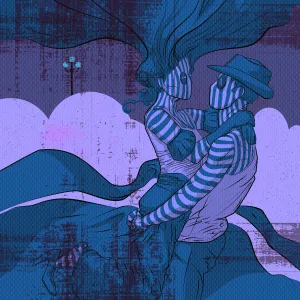 Lovers Remix 08 remix by Michael Grills, Digital Print, 12x12 or 30cm x 30cm