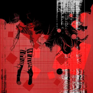 Square DanceRemix 05 remix by Michael Grills, Digital Print, 12x12 or 30cm x 30cm