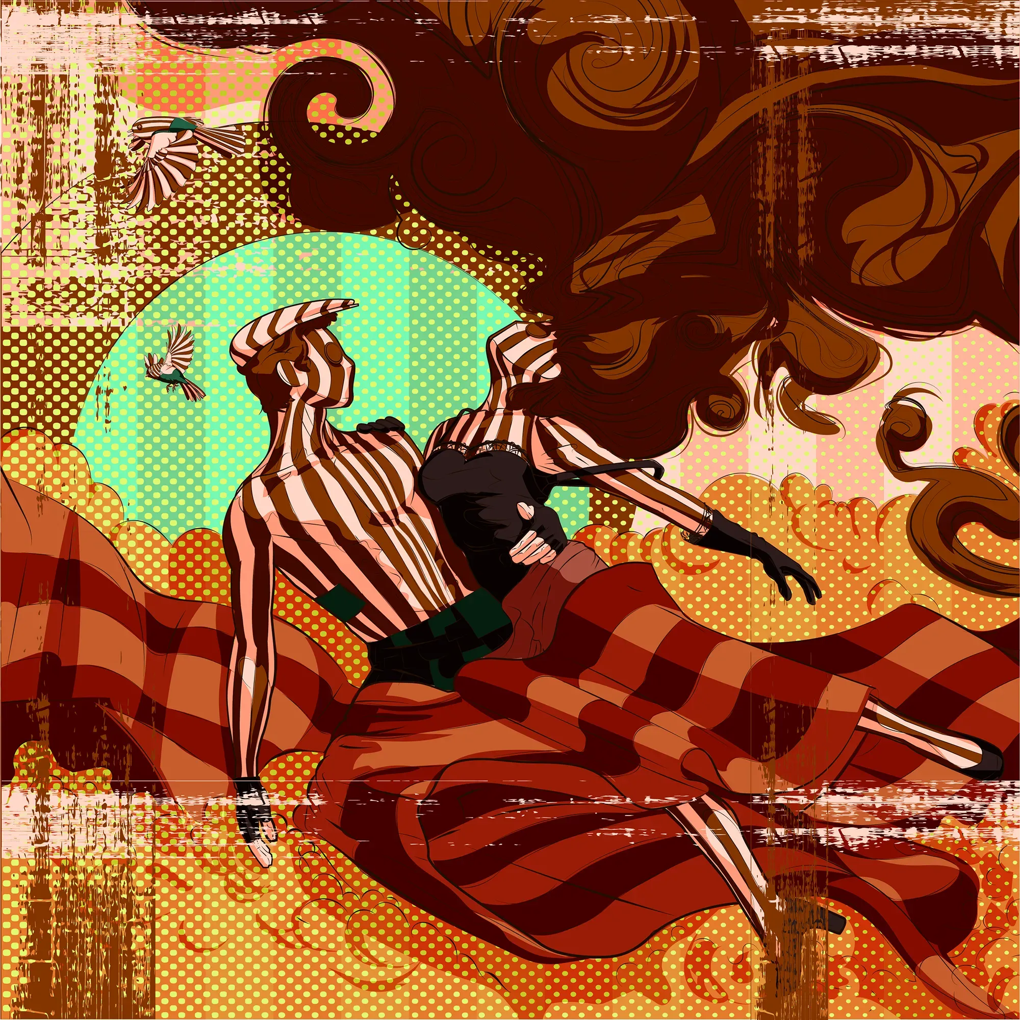 The Dance Remix 01 by Michael Grills, Digital, 12 x 12 inches or 30cm x 30cm