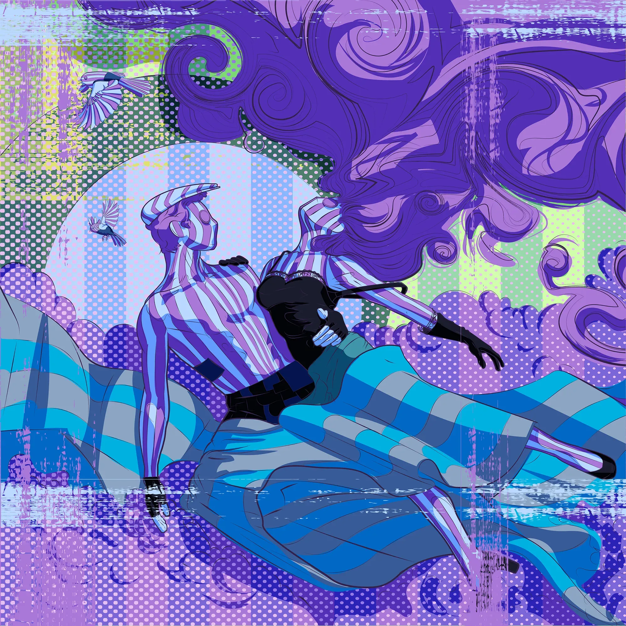 The Dance Remix 03 by Michael Grills, Digital, 12 x 12 inches or 30cm x 30cm