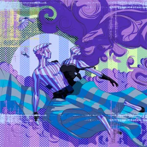 The Dance Remix 03 remix by Michael Grills, Digital Print, 12x12 or 30cm x 30cm