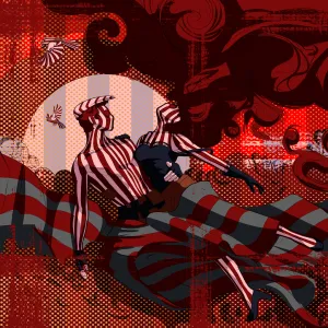 The Dance Remix 05 remix by Michael Grills, Digital Print, 12x12 or 30cm x 30cm