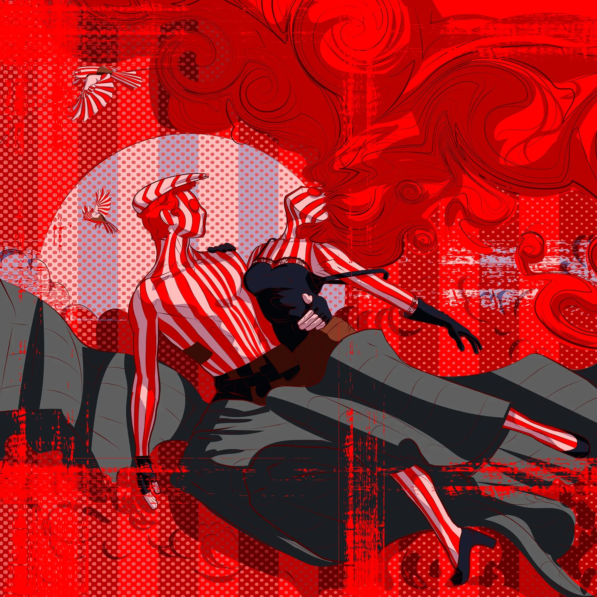 The Dance Remix 06 by Michael Grills, Digital, 12 x 12 inches or 30cm x 30cm