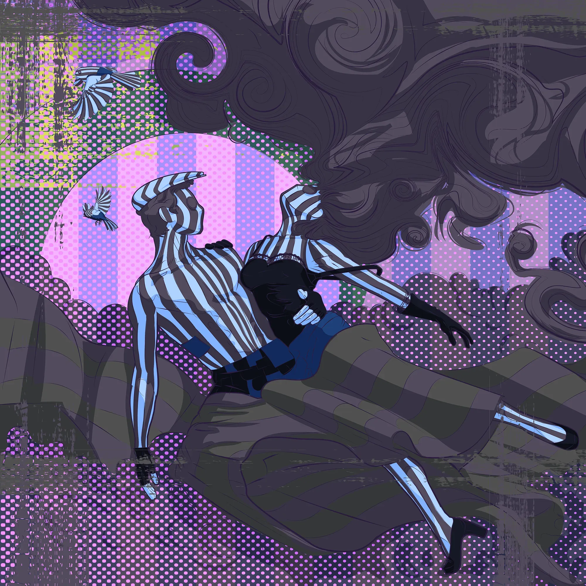 The Dance Remix 09 by Michael Grills, Digital, 12 x 12 inches or 30cm x 30cm